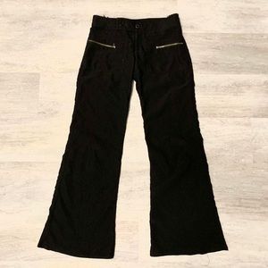 y2k vintage flare low-mid rise pants